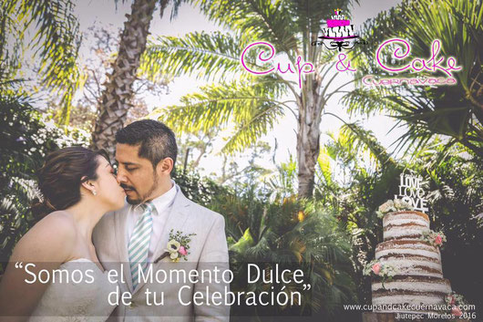 Pastel para Boda en cuernavaca morelos naked