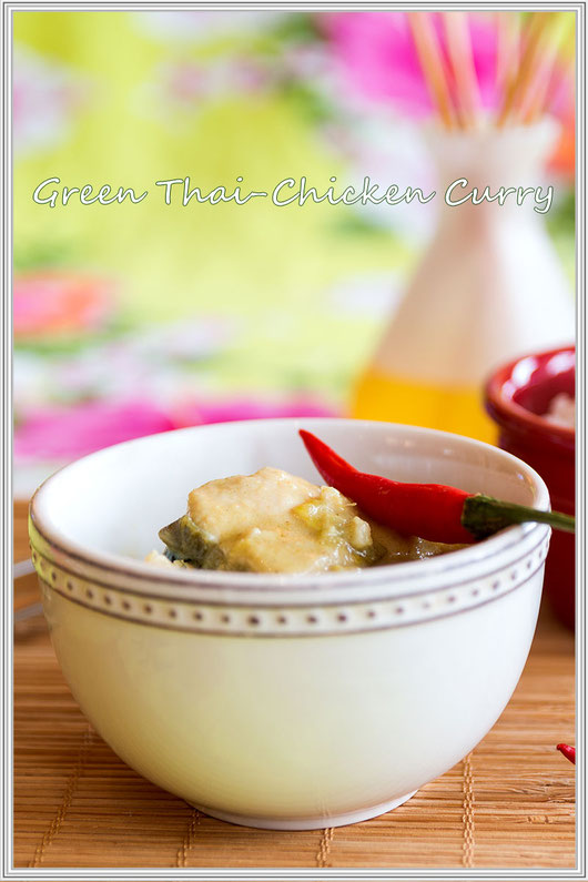 Green Thai-Chicken-Curry-Rezept © Jutta M. Jenning mjpics