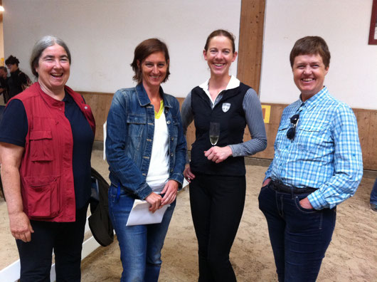 Alexandra Kurland, Michaela Hempen, Vera Munderloh, Marla Foreman (and Mary Concannon behind the camera) - 2016