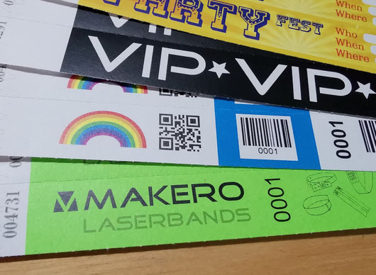 Laser Printable Wristbands Makero Wristbands