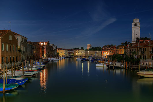 Veduta dal Ponte di Quintavalle, Venezia, Italia
