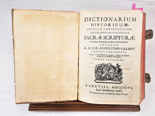 Wörterbuch der heiligen Schriften antik Lateinisch