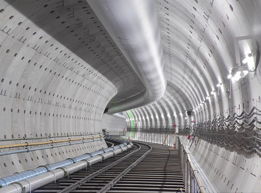 RC（鉄筋コンクリート）セグメント構造のシールドトンネル