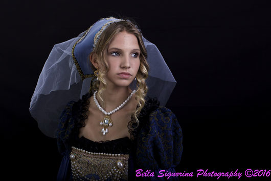 Catherine Howard Tudor recreated (featured by our client Taylor J.)