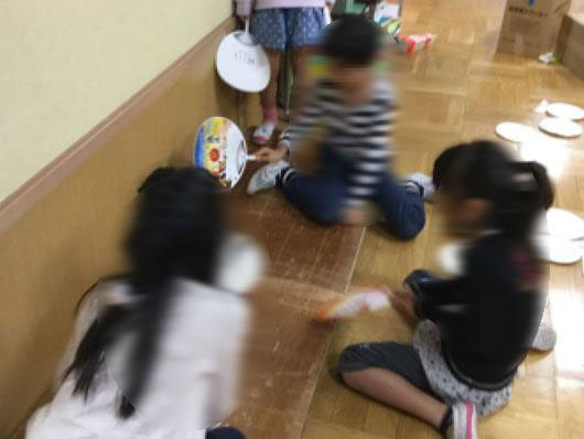 うちわであおごう!