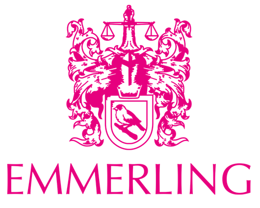Logo in pink von Emmerling