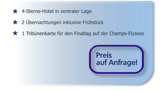 Champs-Elysees-Arrangementpreis auf Anfrage