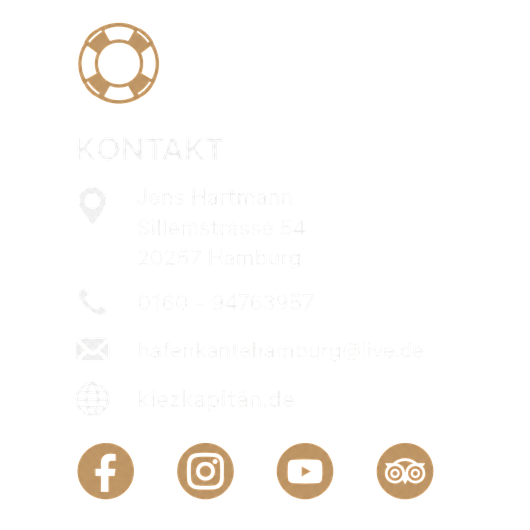 Die Kiez-Kapitän Hamburg Touren mit besten Bewertungen für die Reeperbahn und Beatles Kieztour und die Stadtführung Hamburg.