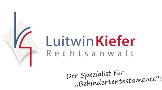 Logo von Luitwin Kiefer, er ist Rechtsanwalt und der Spezialist für Behindertentestamente