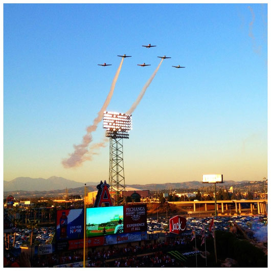 Angels Stadium April 9, 2013