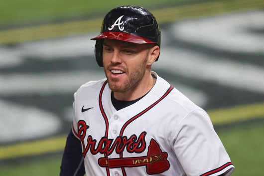 Nella foto Freddy Freeman (Photo by Ronald Martinez/Getty Images)