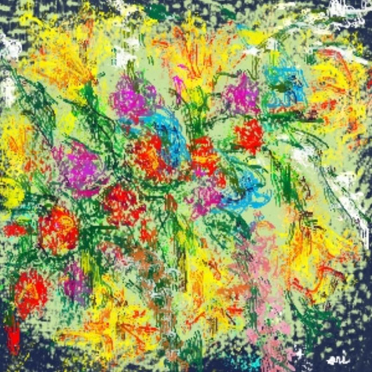 BOUQUET - 2013 dipinto digitale