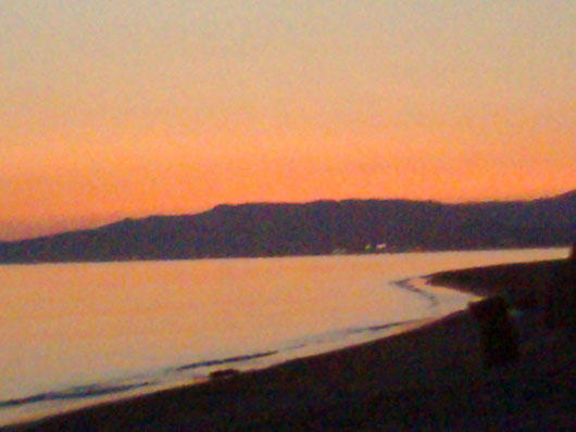 VIENE L'AURORA.... foto scattata da me...