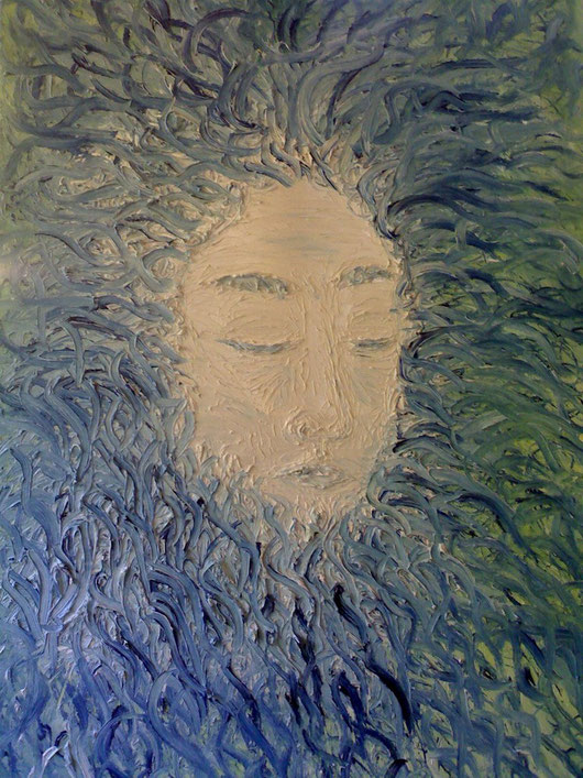 LA SCELTA - 2011 olio su tela 75x45