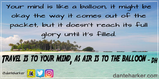 Travel quotes Dante Harker