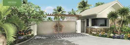 nouveau programme maison et villas Frangipane à Pereybère ile maurice