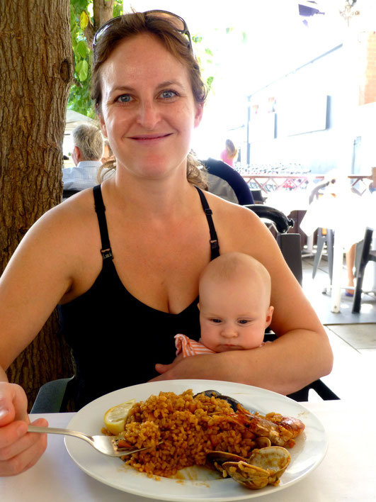 Barceloneta Beach Barcelona With Baby