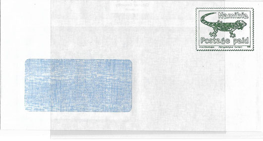 Inland mail only entire envelope