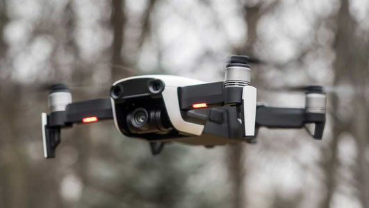 DJI Maivc Air tiene un diseño portable y alta estética