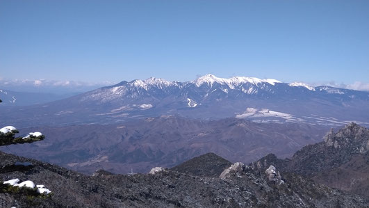 2026年　八ヶ岳　残雪情報