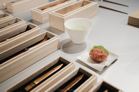 茶杓などの茶の道具もかなり点数を多く用意しました