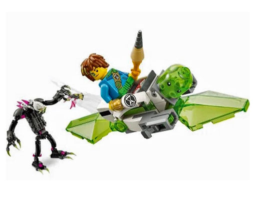 Die Besonderheiten im Lego Paket 71455 ist ein Minifigur Mateo mit seinem magischen Pinsel, sowie einen kleinen Roboter-Gefährten.