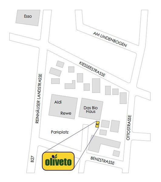 Lageplan Das Biohaus Benzstr.