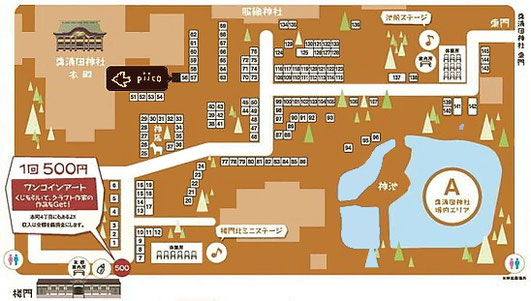 杜の宮市ブースmap