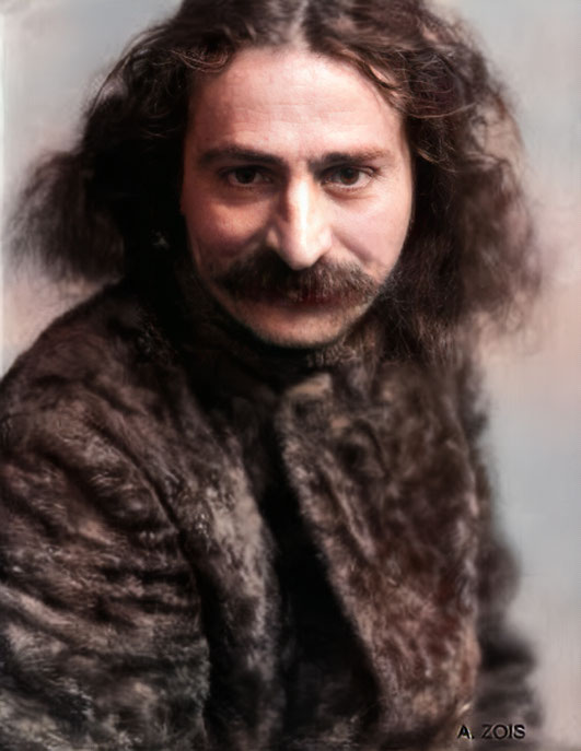 1931 London. Photo taken by Imai. Image colourized & enhanced by Anthony Zois.