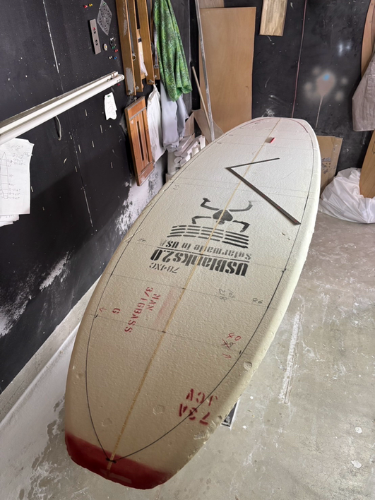 CREW surf board