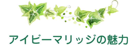 アイビーマリッジの魅力