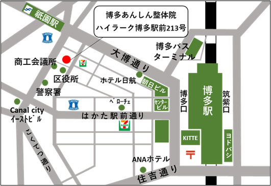 移転先の地図イメージ