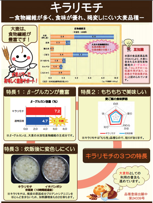 極もち麦(プラチナ キラリモチ) - ライスピア米蔵【㈲盛実米穀】 極もち麦(プラチナ キラリモチ) - ライスピア米蔵【㈲盛実米穀】