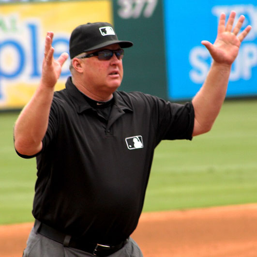 Umpire Bill Miller (Wikipedia)