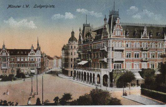 Ludgeriplatz um 1900