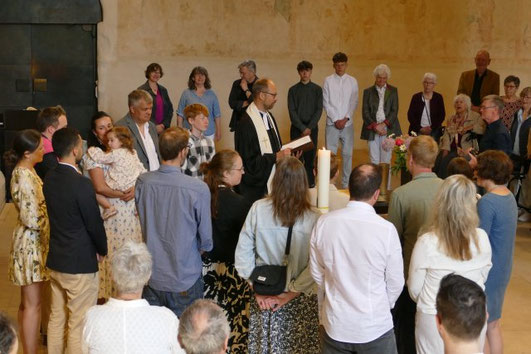 Taufgottesdienst in der Stiftskirche Kaufungen