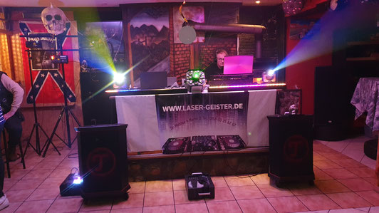 DJ-Team Laser-Geister