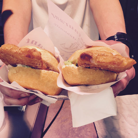 Backfischbrötchen