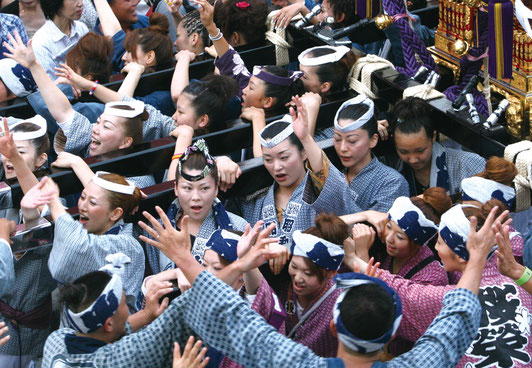〈YAEGAKI Shrine Festival〉Sosa, Chiba ⓒreal Japan 'on