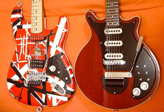 ブライアン・メイ　レッドスペシャル　レプリカ・コピーモデル　Brian May, RedSpecial,自作・改造・製作,EVH,エドワード・ヴァン・ヘイレン,エディ