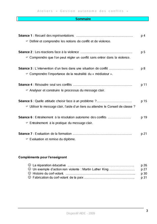Résolution de conflits en classe. Harcèlement. Messages clairs. Compétences psychosociales. Communication NonViolente. CPS. CNV. PDF gratuit.