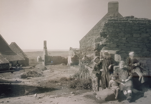 Hoedic, photo S.J. Péquart, années 1930.