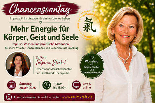 Chancensonntag mit Tatjana Strobel und Gabriele Fröhlich