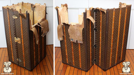 malle vuitton pourrie wardrobe
