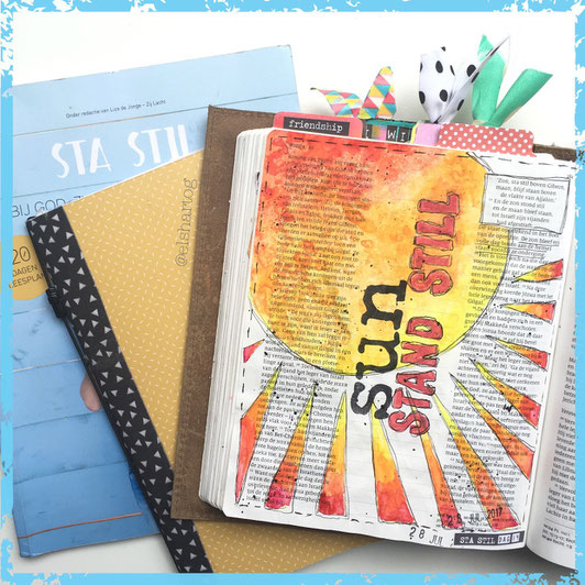 biblejournaling voorbeeld genesis 22 #zomerleesplanstastil Jehova Jireh