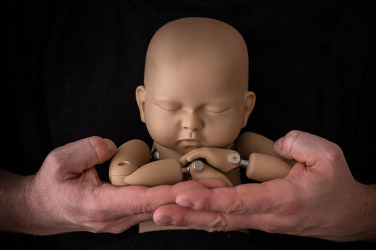 Posingpuppe, Babypuppe, Neugeborenenfotos, Babyshooting