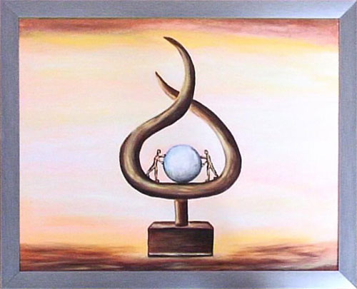 Wandbilder moderne Kunst Skulpturen - artesklassik Skulpturen