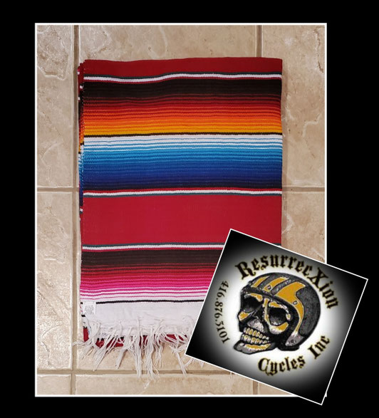Mexican Blankets ResurrecXion Cycles Inc. Retro Helmets and