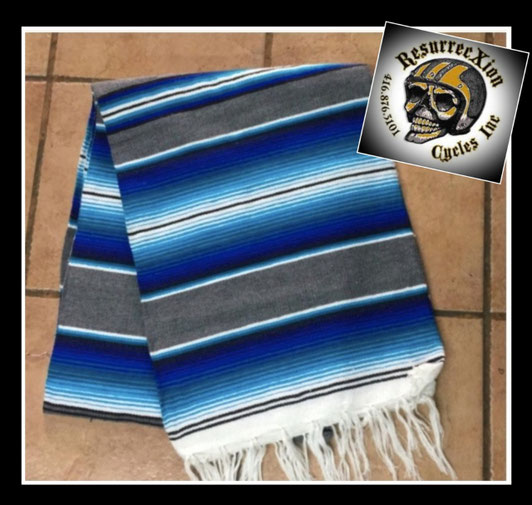 Mexican Blankets ResurrecXion Cycles Inc. Retro Helmets and