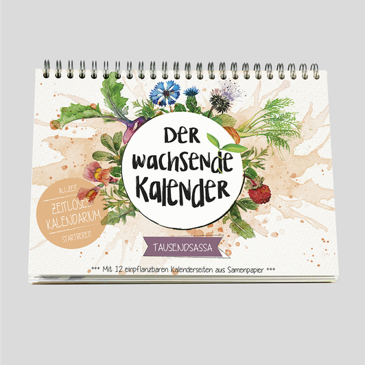 Der wachsende Kalender - Tausendsassa Zeitlos - WALDRAUSCH Magazin
